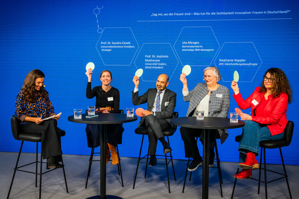 Panelgespräch zum Thema: Was tun für die Sichtbarkeit innovativer Frauen in Deutschland? – Strategien und Maßnahmen