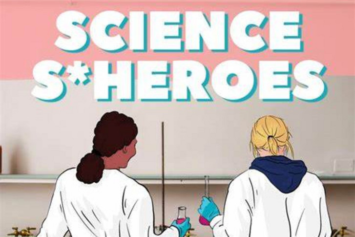 Titelbild des Podcasts Science S*heroes mit zwei Forscherinnen